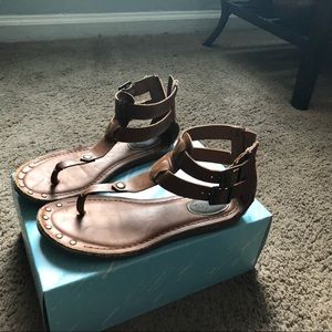 Girls Stevie’s Sandals Brown